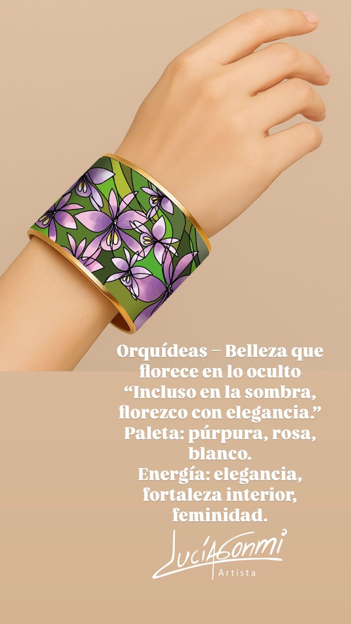 Orchids Bangle