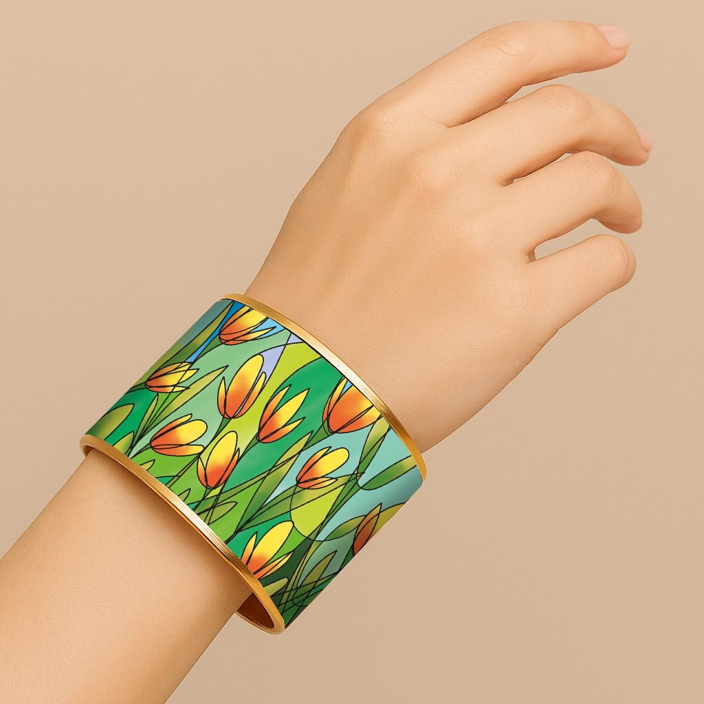 Tulips Bangle