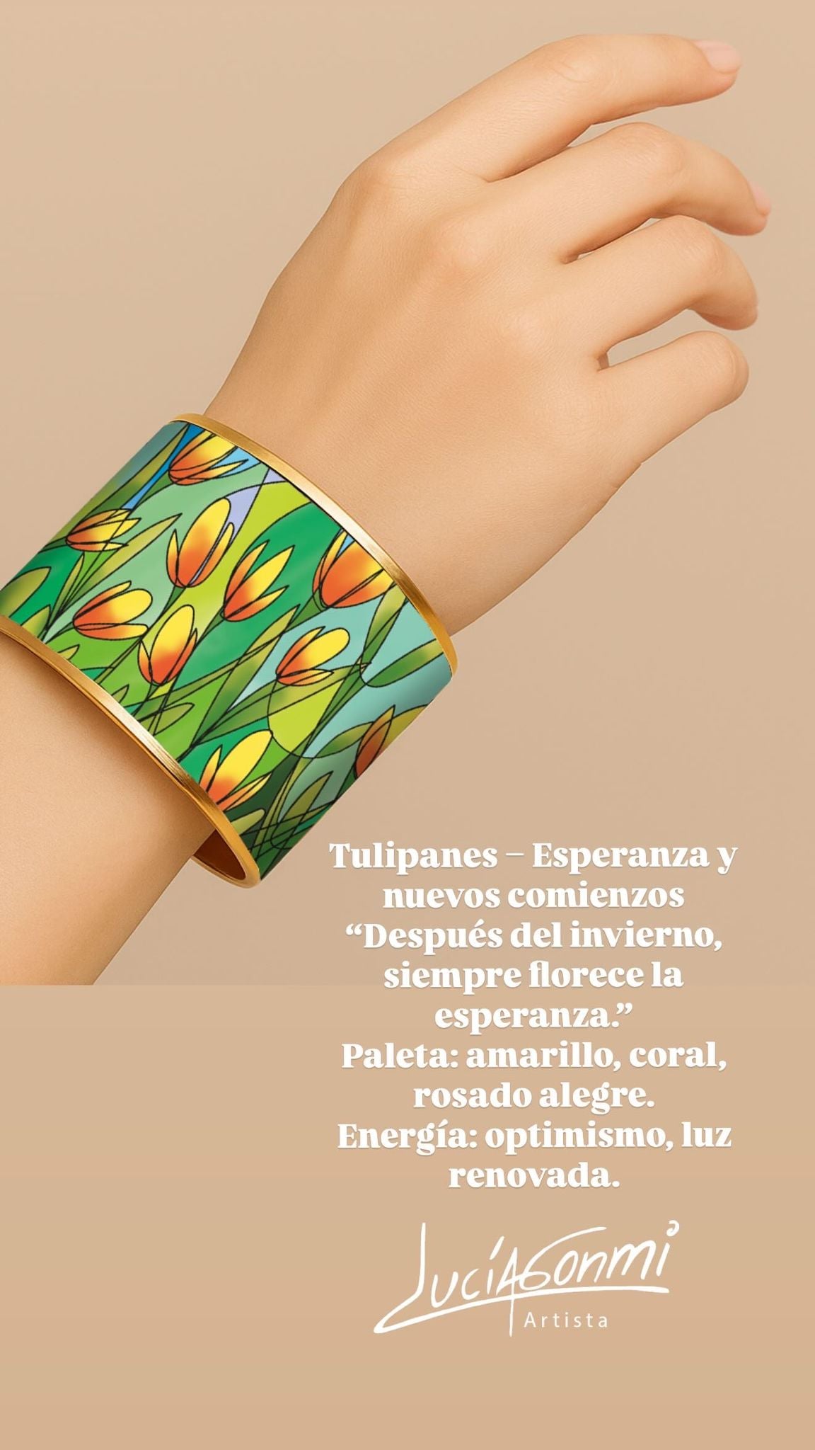 Tulips Bangle