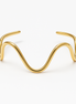 Wavy Bangle Bracelet