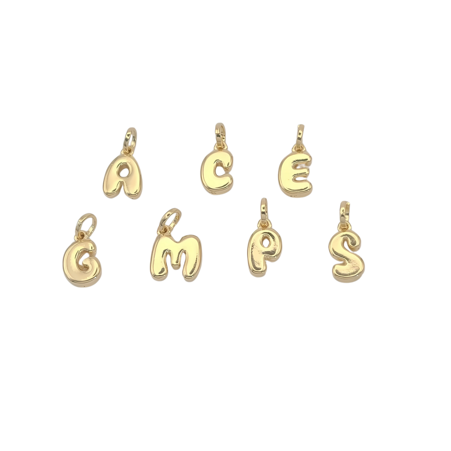 Bubble Letter Necklace