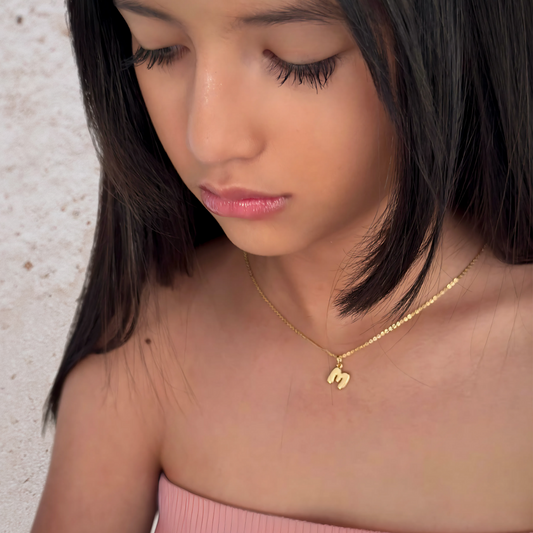Bubble Letter Necklace