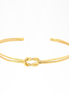 Thin Knot Cuff Bracelet