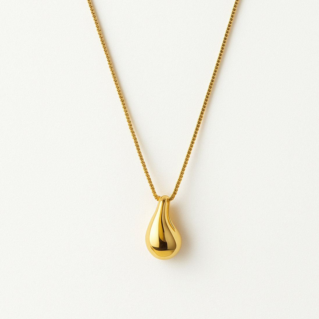 Teardrop Pendant Necklace